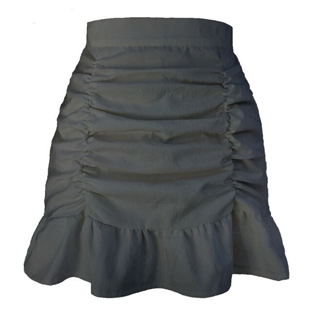 Casual Women Mini Skirt